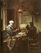 Jan Steen Grace Before a Meal oil painting artist